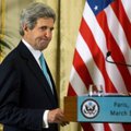 J. Kerry: separatistai Ukrainoje ginkluoti Rusijos ginklais