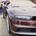 Superautomobilio „Bugatti Chiron“ testas