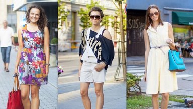Уличная мода: как выглядят жители Вильнюса в жаркий день?