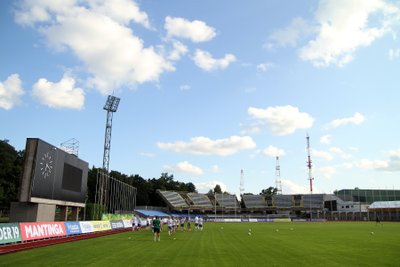 Lietuvos U-19 futbolo rinktinės treniruotė