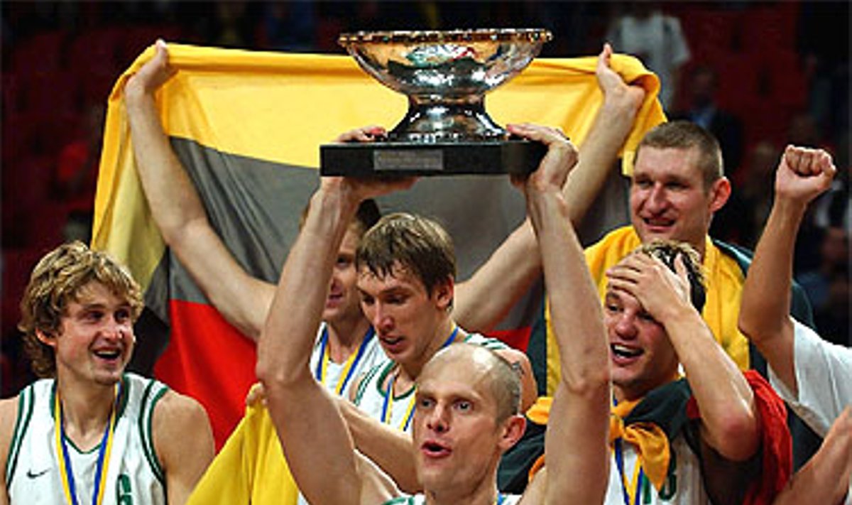 Lietuva - Europos krepšinio čempionė