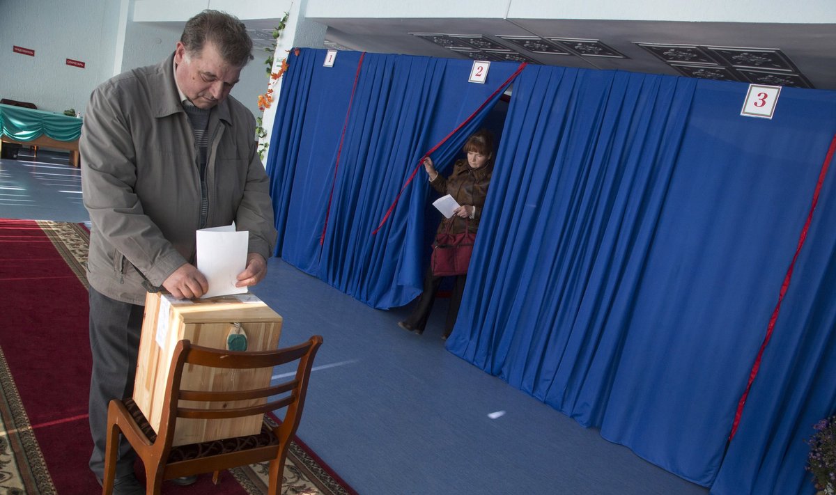 Голосование на выборах в Беларуси