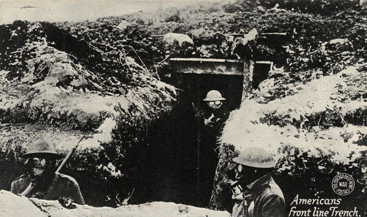 JAV kariai fronto linijose, Pirmas pasaulinis karas