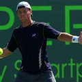 10 dvigubų klaidų padaręs R.Berankis apmaudžiai suklupo ATP „Masters“ turnyre Majamyje