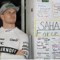 „Force India“ komandoje N. Hulkenbergą gali pakeisti E. Oconas