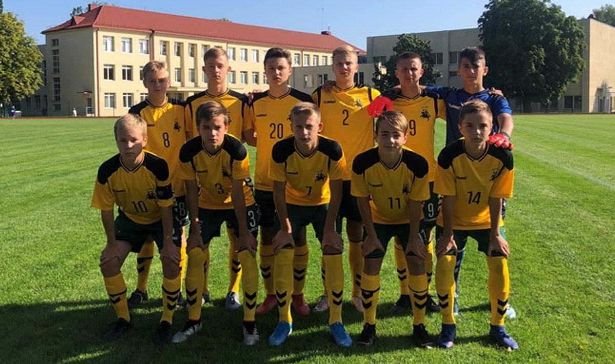 Lietuvos U15 futbolo rinktinė