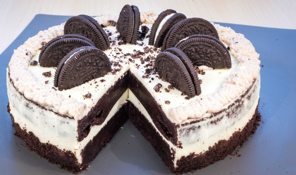 „Oreo“ sausainių tortas