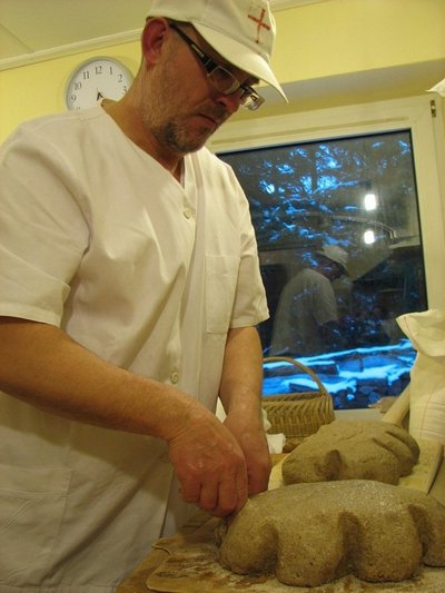 S. Jautakio kepama duona sertifikuota kaip tautinio paveldo gaminys / N. Petrošiūtės nuotr.