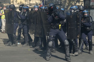 Prancūzijos riaušių policija