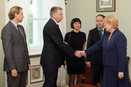 Andrius Nevera, Darius Valys, Dalia Grybauskaitė