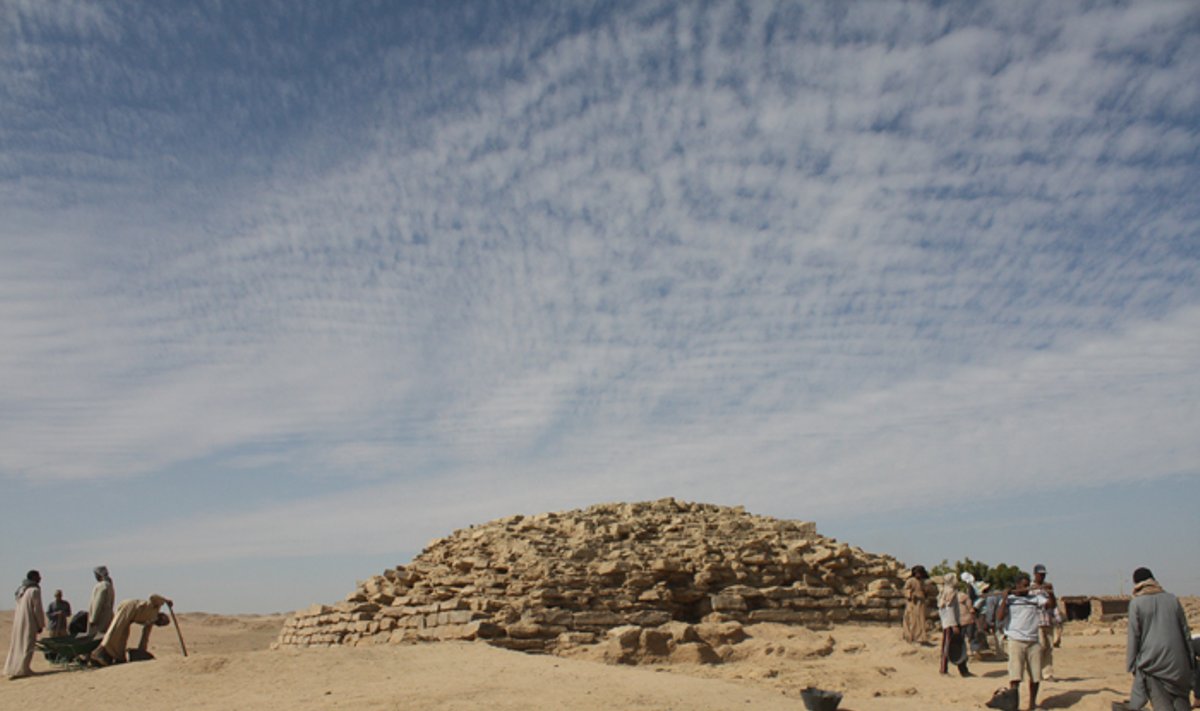 Edfu piramidė (Čikagos universiteto nuotr.)