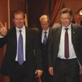 V.Uspaskichas, A.Butkevičius ir R.Paksas sutarė derėtis dėl naujos valdančiosios koalicijos