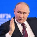 Putinas tikina, kad sankcijos neveikia: sako, kad Rusija tebėra pasaulio prekybos partnerė