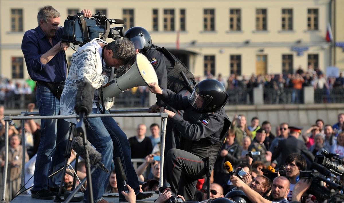 История протеста на Болотной площади