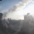 Pranešama apie į gyvenamąjį namą Kijeve pataikusią raketą