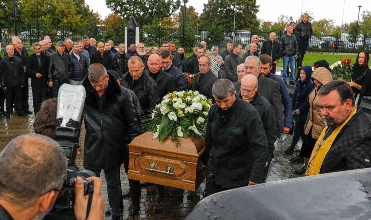Nikolajus Tarankovo laidotuvės