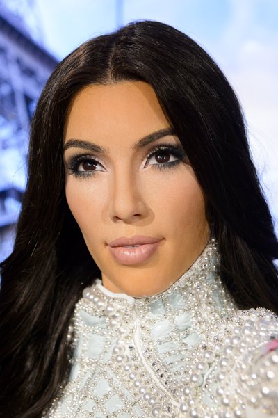 K. Kardashian vaškinė figūra