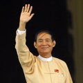 Mianmaro prezidentu išrinktas ištikimas faktinės lyderės sąjungininkas