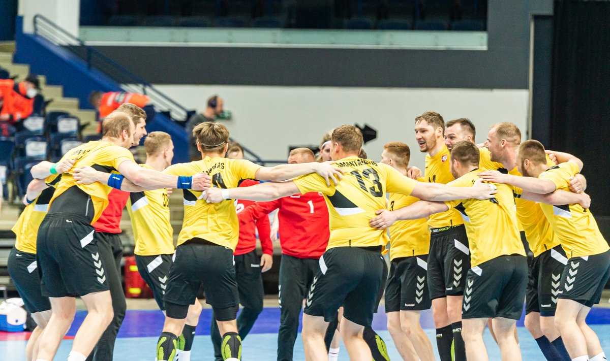 Europos rankinio čempionato atranka: Lietuva - Islandija (Foto: Mantas Daškevičius)