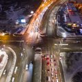 Naktį visoje Lietuvoje eismo sąlygas sunkins lijundra ir plikledis