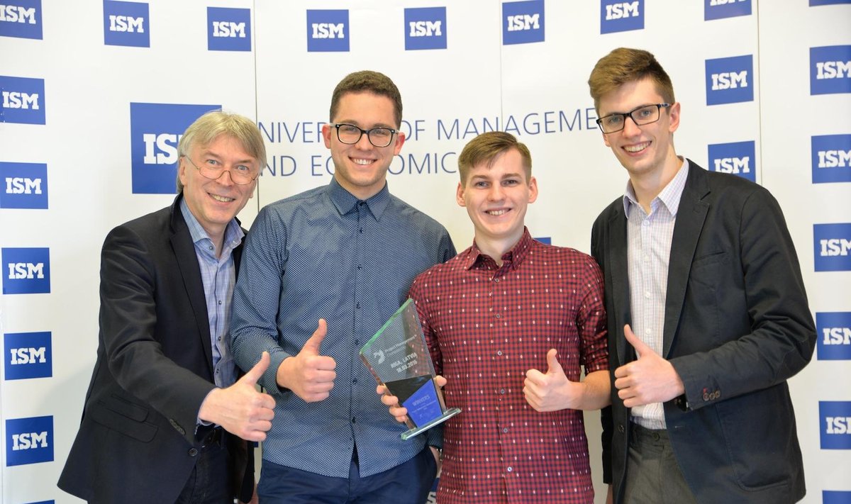 ISM studentai laimėjo tarptautinį hidroelektrinių valdymo konkursą