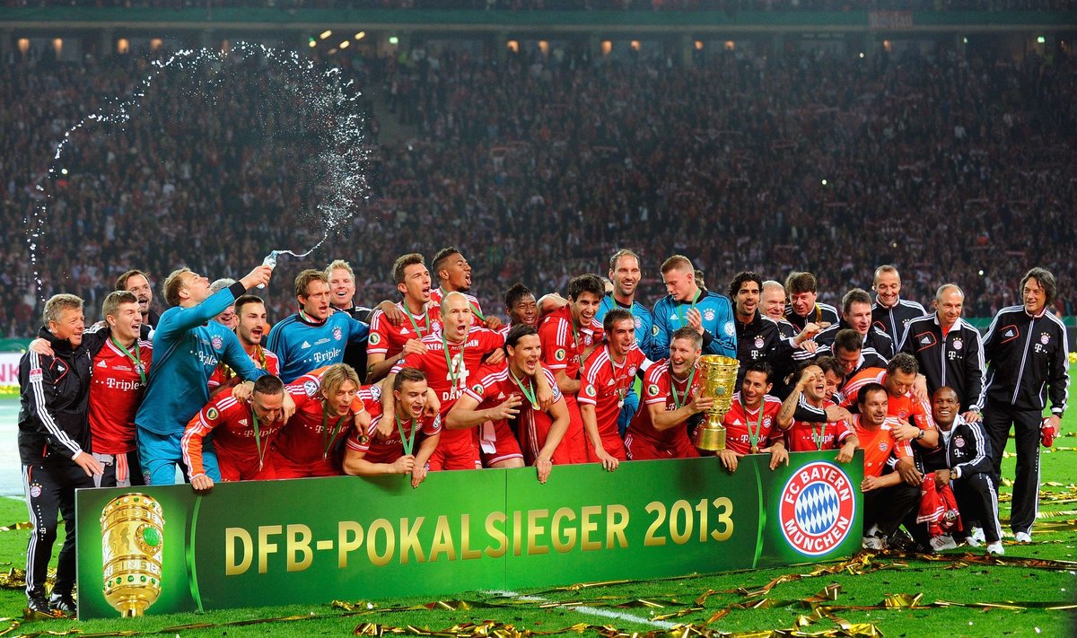 "Bayern" iškovojo Vokietijos taurę