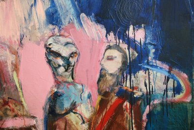 „Kunigaikščio pagarbinimas“, 1979. Fragmentas