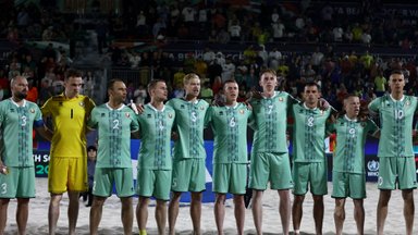 Pasaulio paplūdimio futbolo čempionatas – su kruvinu poskoniu: dėl medalių varžėsi baltarusiai