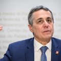 Šveicarijos prezidento pareigas kitąmet eis užsienio reikalų ministras