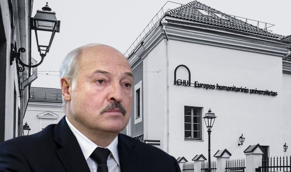 Lukašenkos režimas nusitaikė į Vilniuje veikiantį universitetą.