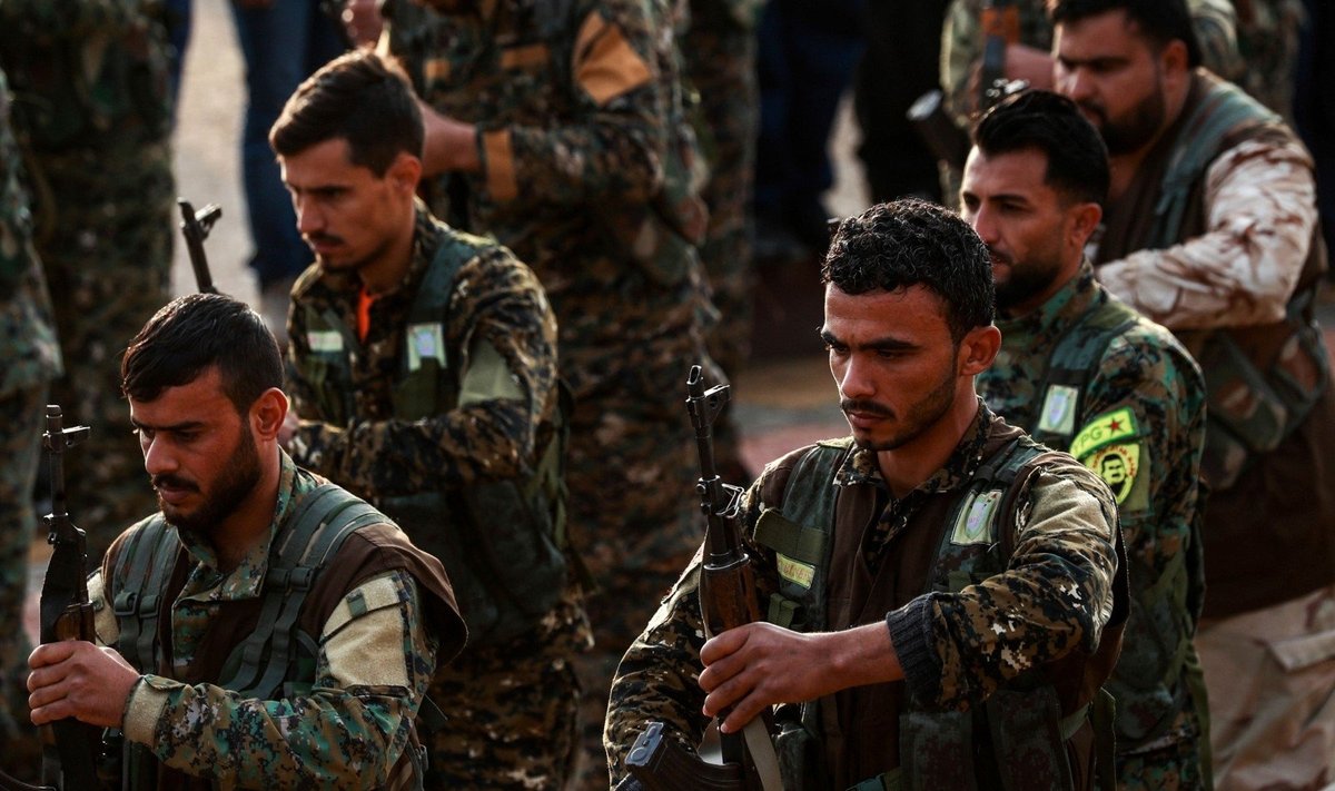 Sirijos kurdų kovotojai