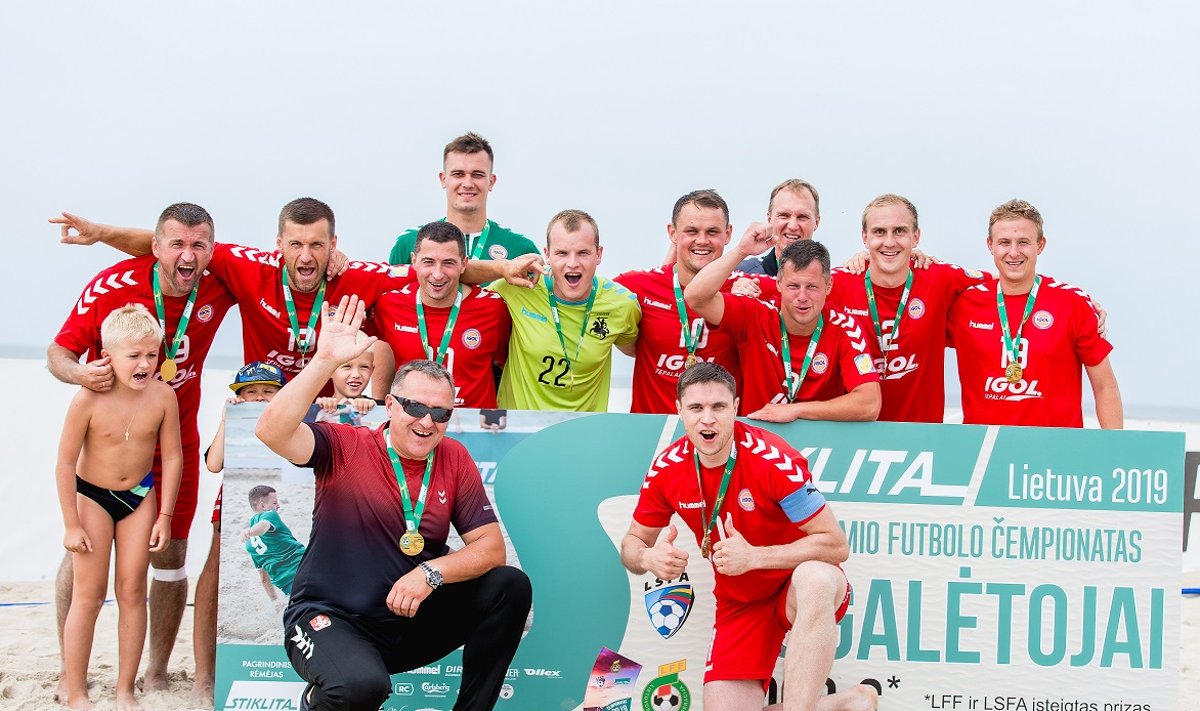 2019 metų paplūdimio futbolo čempionato trečiasis turas Nidoje
