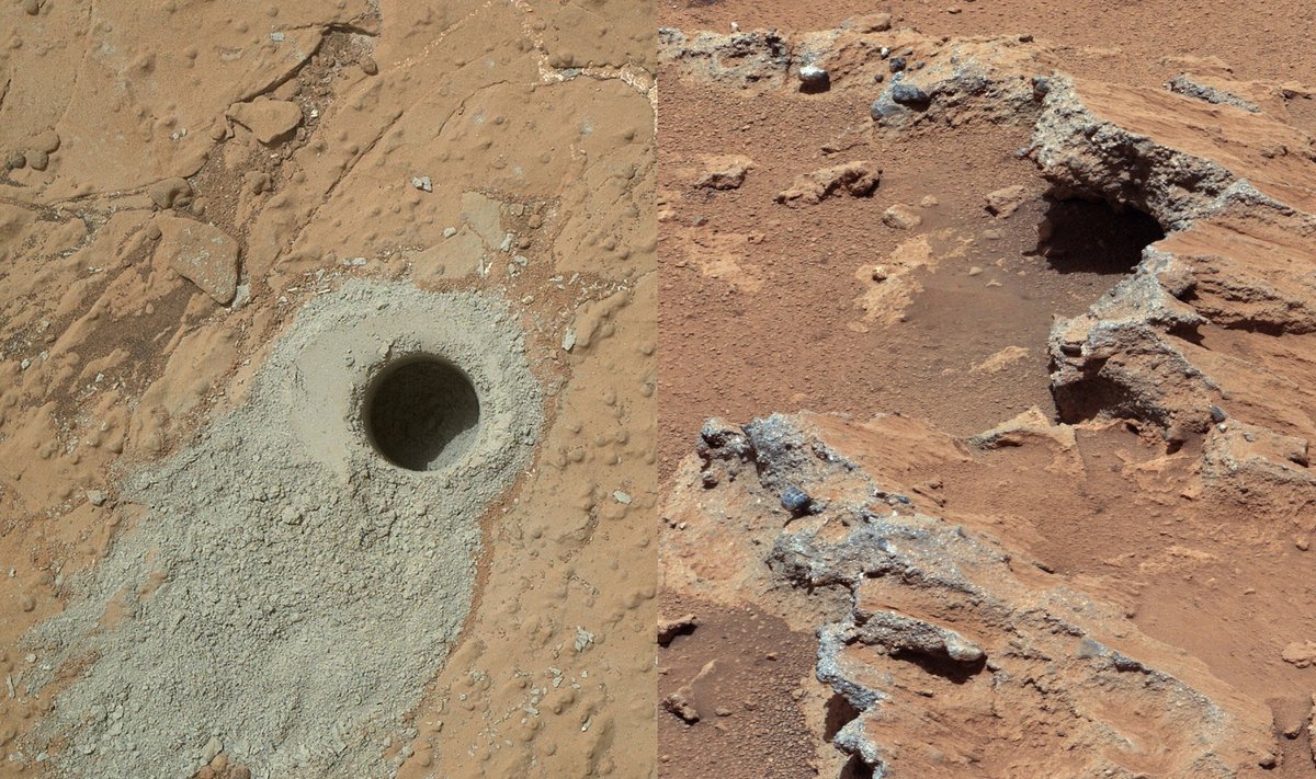 Gyvybės ženklų paieškos Marse.