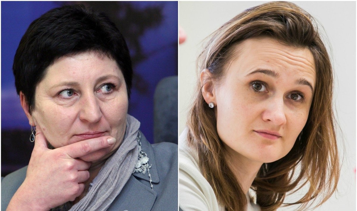 Dalia Kuodytė ir Viktorija Čmilytė