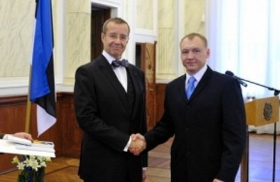 Sulaikytas Estijos pilietis Estonas Kohveris ir Toomas Hendrikas Ilvesas