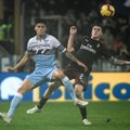 „Lazio“ įspūdingai išsigelbėjo nuo pralaimėjimo prieš „AC Milan“