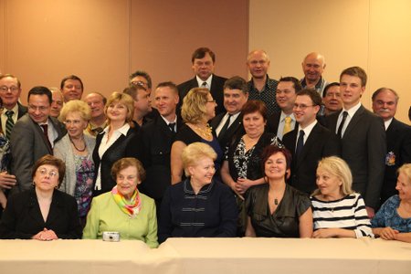 Dalia Grybauskaitė susitiko su JAV lietuvių organizacijų atstovais