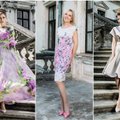 Laikui nepavaldi dizainerė A. Bunikienė pristatė elegantiškų suknelių kolekciją