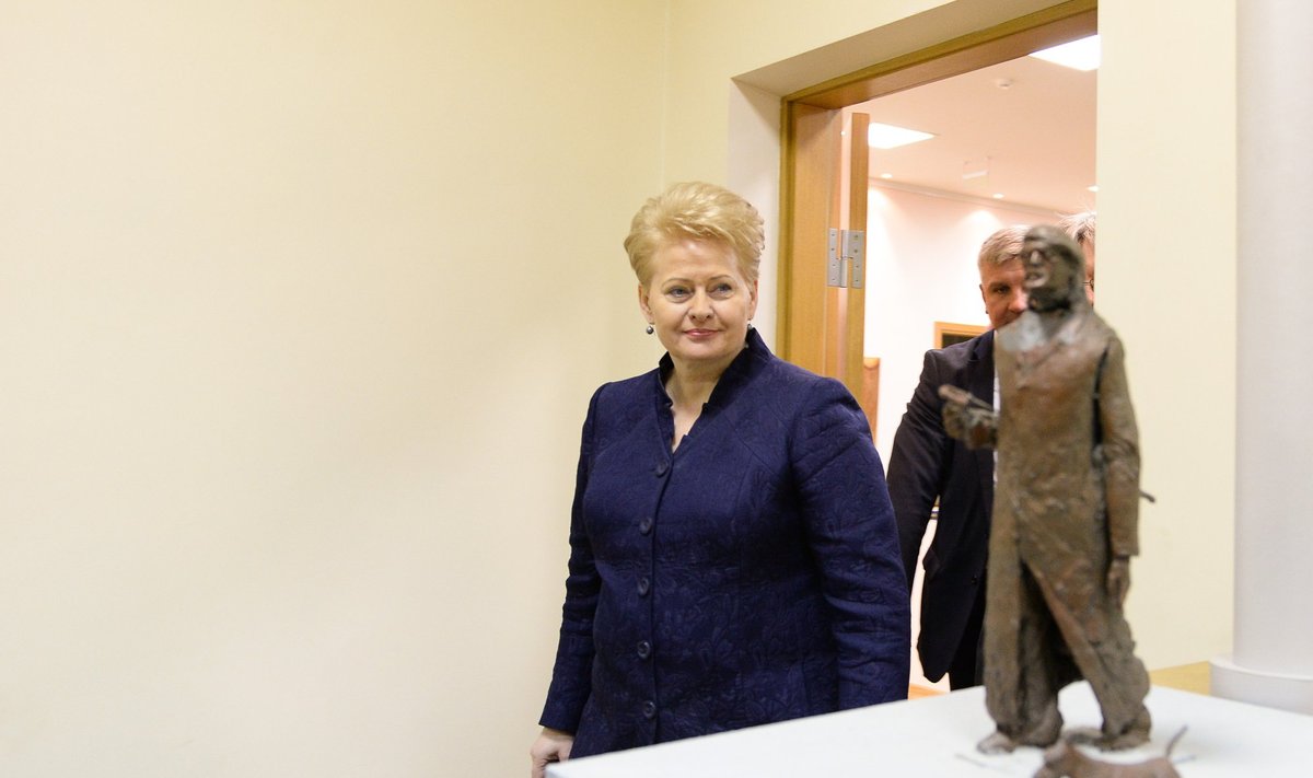 Dalia Grybauskaitė Panevėžyje R. Dačkaus nuotr.