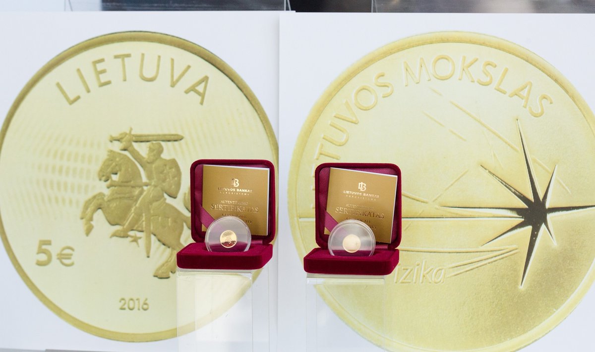 Aukso moneta Lietuvos fizikos mokslui