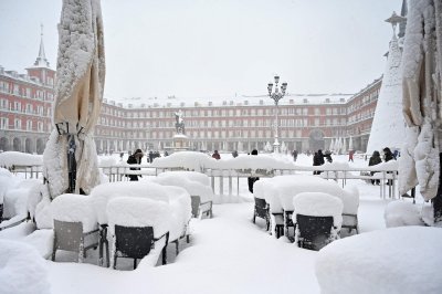 Sniegas Ispanijoje