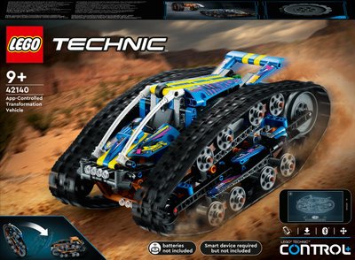  Konstruktorius LEGO Technic Programėle valdomas transformuojamas automobilis 42140