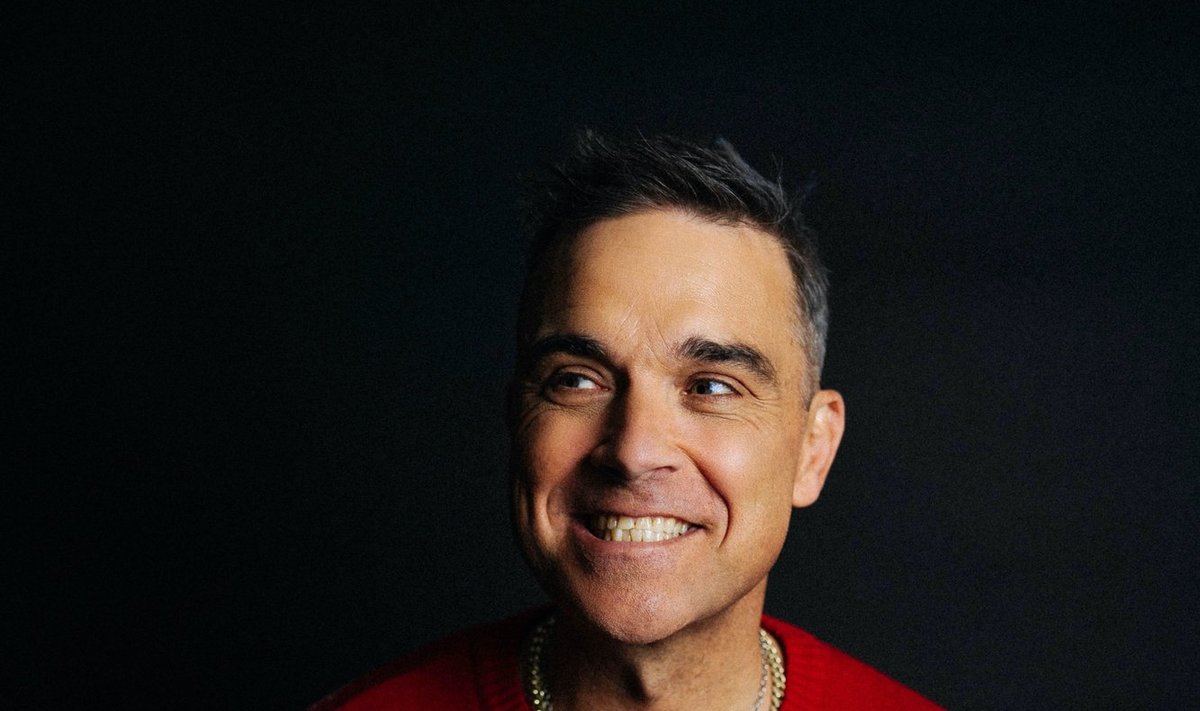 Pop muzikos superžvaigždė Robbie Williamsas