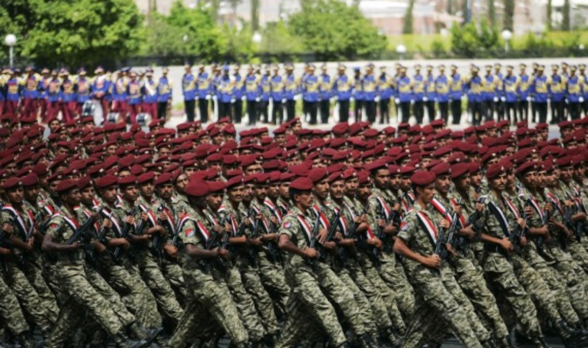 Jemeno armijos paradas