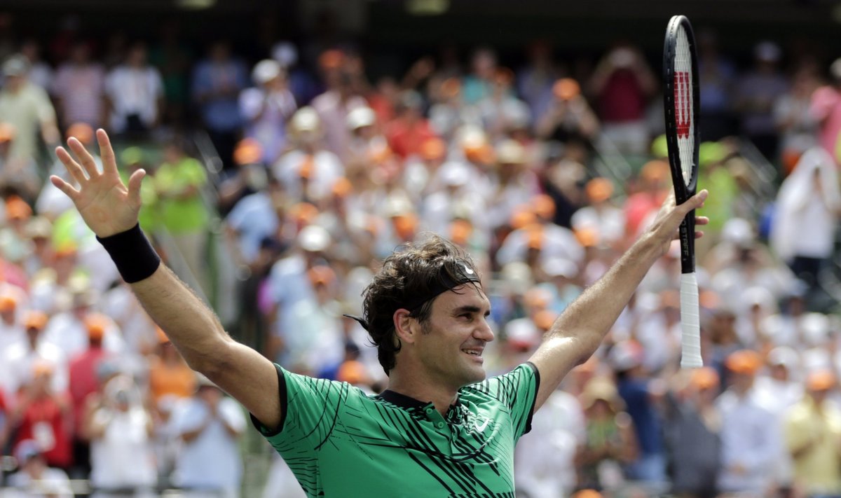 Miami Open finalas: R. Federeris - R. Nadalis