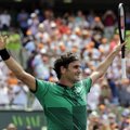 Maestro triumfas Majamyje: R. Federeris įveikė R. Nadalį ir iškovojo trečią titulą šiemet