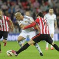 Ispanijos futbolo čempionate „Valencia“ ekipa neišsaugojo pergalės Bilbao stadione