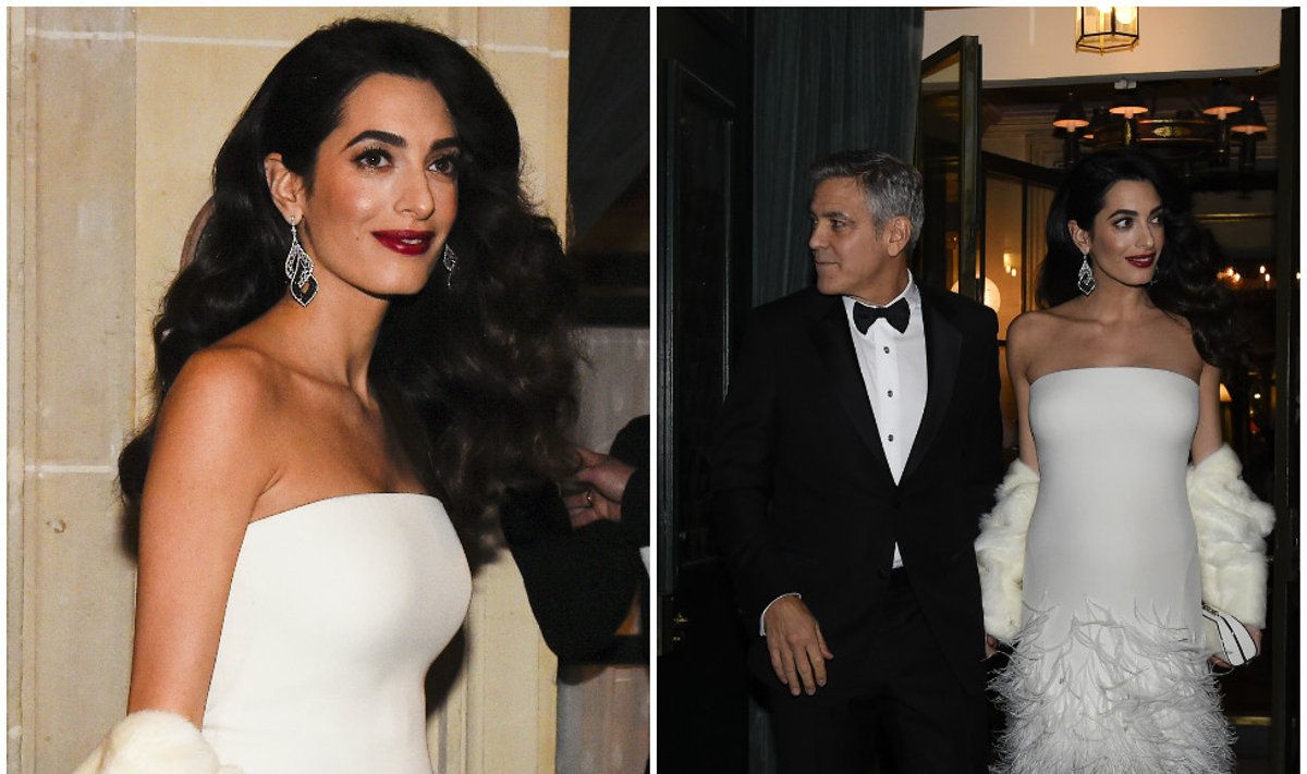 George'as ir Amal Clooney