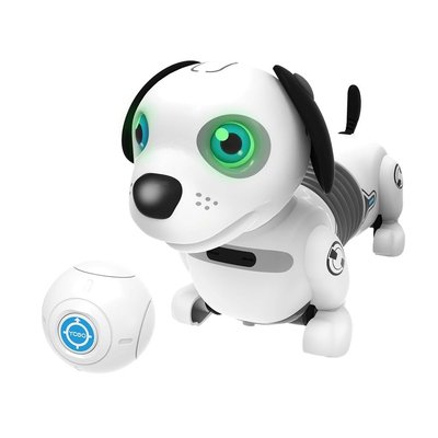Žaislinis robotas šuo SILVER LIT YCOO Robo Dackel Jr.