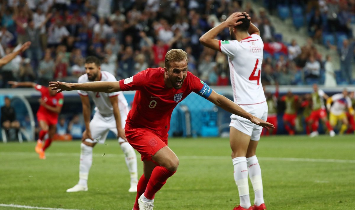 Pasaulio futbolo čempionatas: Tunisas – Anglija